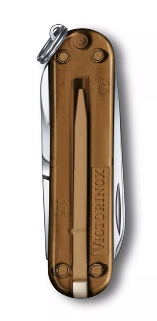Victorinox Classic SD складний ніж, прозорий, коричневий