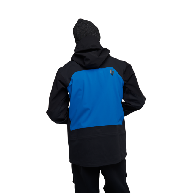 Black Diamond Recon Stretch Pro Shell лижна куртка чоловіча, чорний-kingfisher