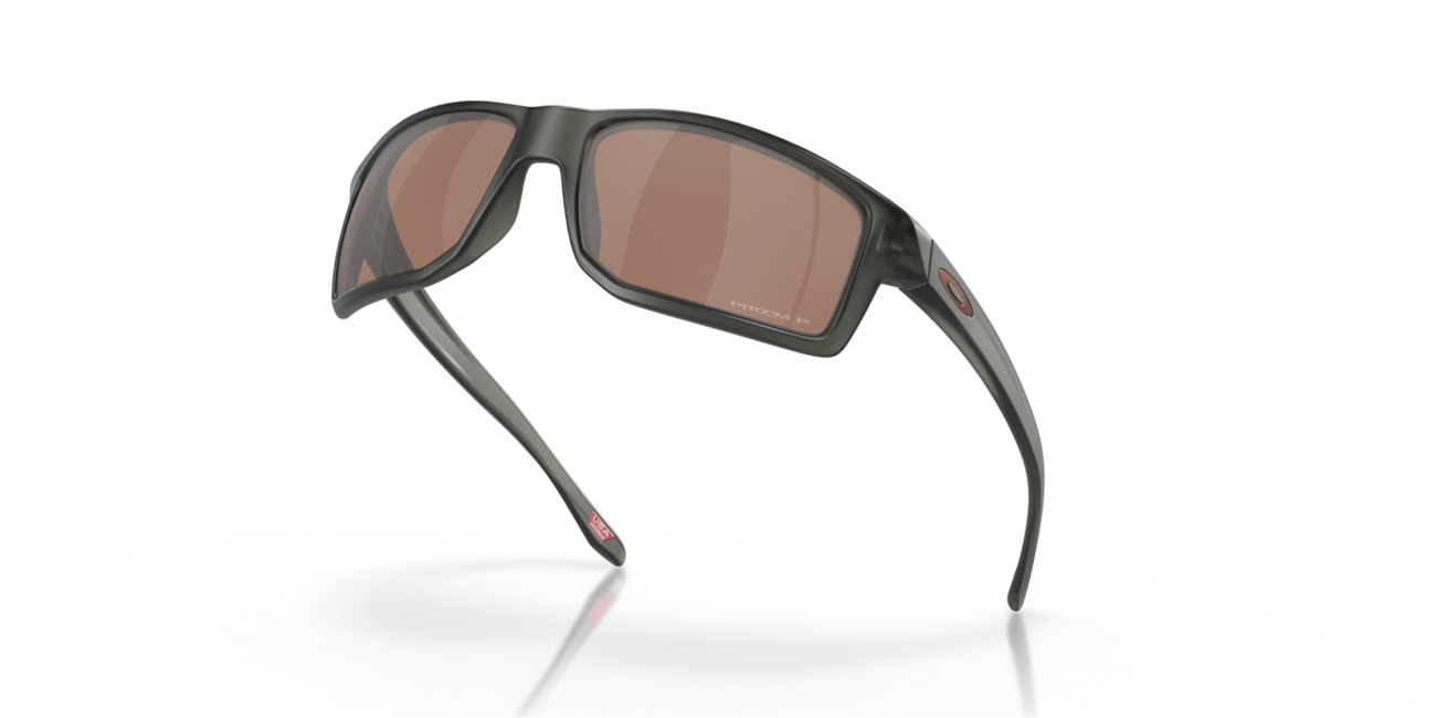 Oakley GIBSTON сонячні окуляри з оправою Matte Grey Smoke і лінзами Prizm Tungsten Polarized, 61