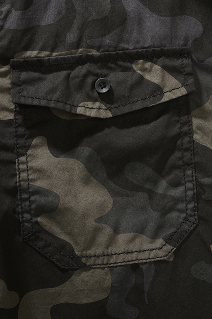 Brandit Roadstar сорочка з короткими рукавами, darkcamo