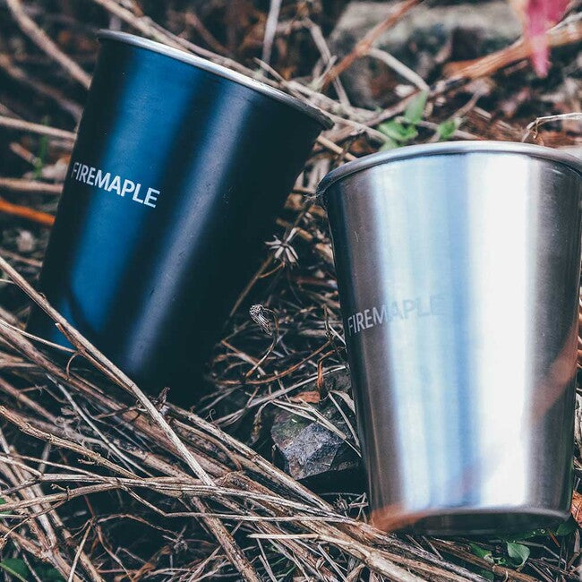 Fire Maple Antarctic склянки з нержавіючої сталі 2 шт 350 мл, чорні