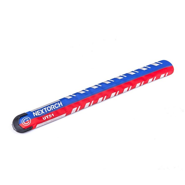 NexTorch® UT51 мигаюча безпечна стрічка, червоно-синя