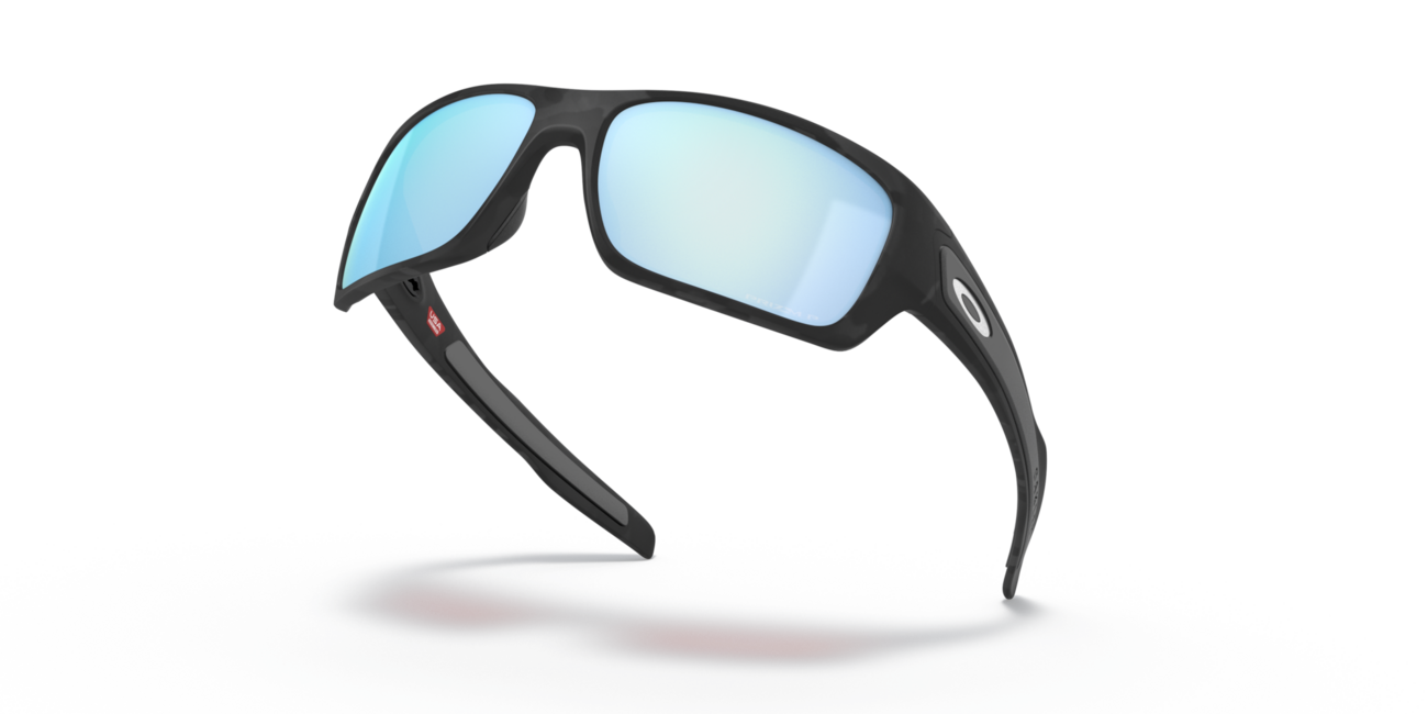 Oakley TURBINE сонячні окуляри з оправою Matte Black Camo і лінзами Prizm Deep Water Polar, 65