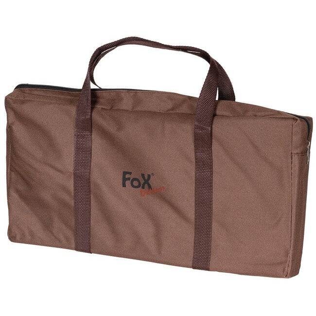Fox Outdoor складний гриль Гриль-решітка великий нержавіюча сталь