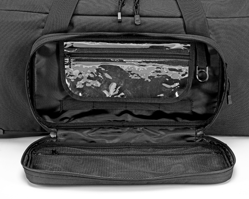 Brandit US Cooper Trolley туристична сумка 120L, чорна
