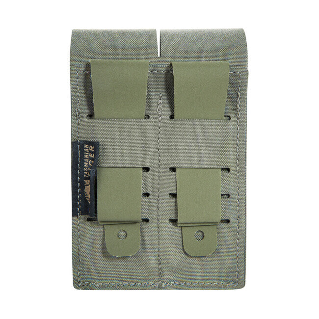 Tasmanian Tiger DBL Pistol MagPouch MKII тактичний чохол на два магазини, камінь сірий оливковий
