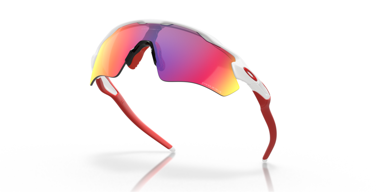 Oakley RADAR EV PATH сонячні окуляри з оправою Polished White та лінзами Prizm Road