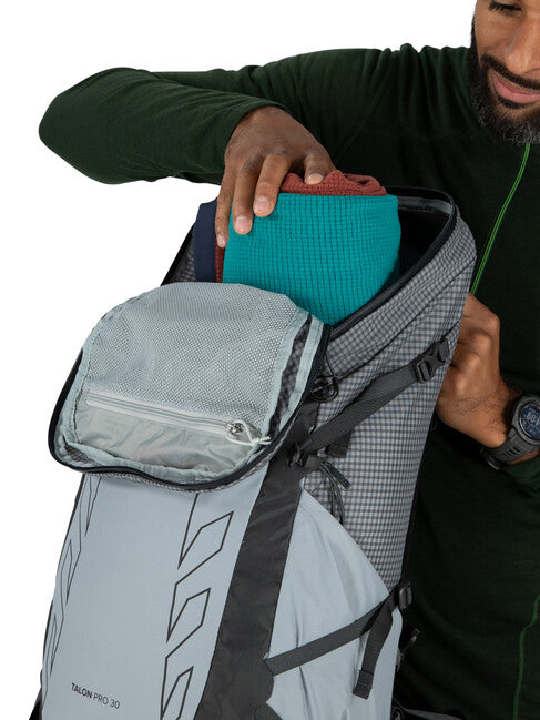 OSPREY рюкзак Talon Pro 30, срібний lining