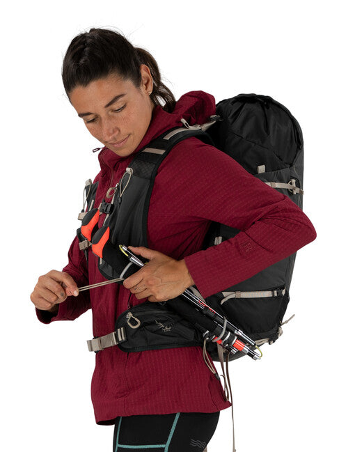 OSPREY Tempest Velocity 30 туристичний рюкзак, темний деревне вугілля/chiru загарний