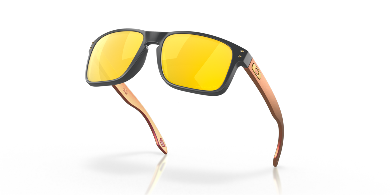 Oakley HOLBROOK сонячні окуляри з оправою matte carbon та лінзами prizm 24k polarized, 57
