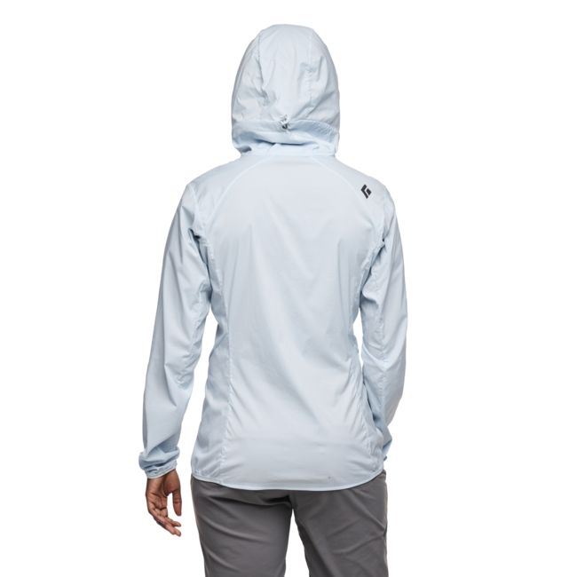 Black Diamond Alpine Start Hoody ультралегка софтшел куртка жіноча, belay синій