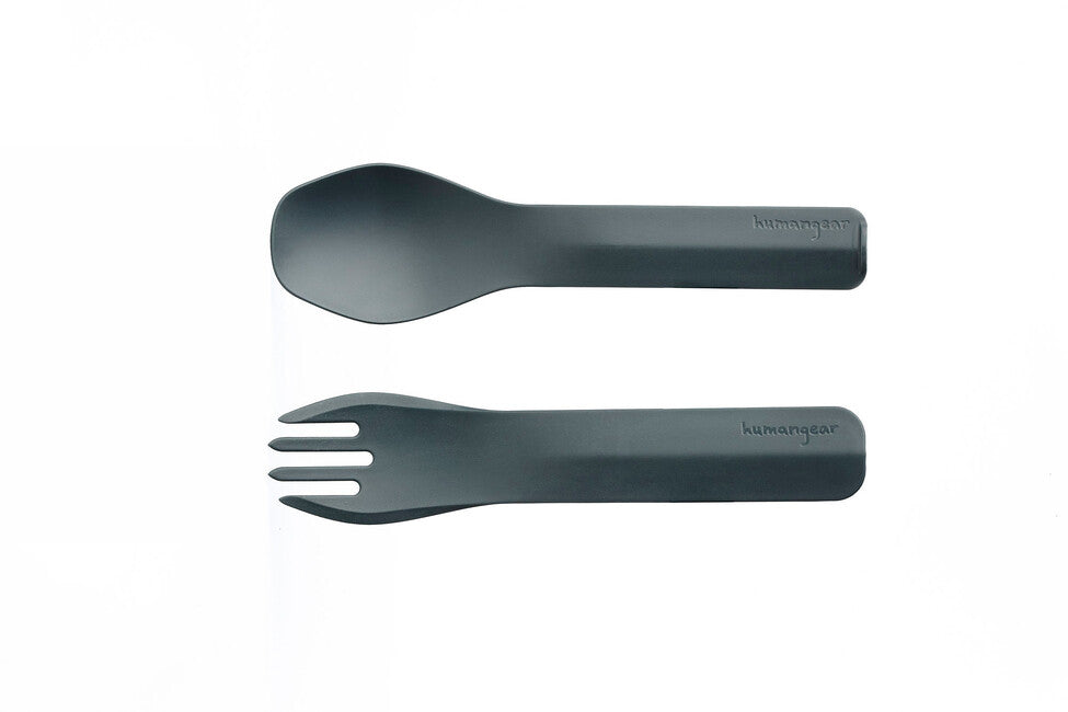 Humangear GoBites DUO прибори, сірі