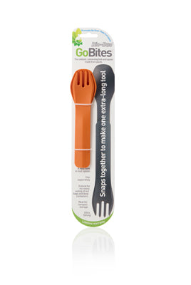 Humangear GoBites BIO DUO прибір, помаранчевий
