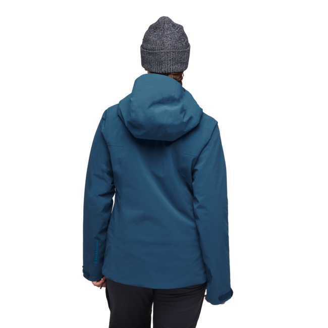 Black Diamond Recon Insulated Shell непроникна куртка жіноча, azurite