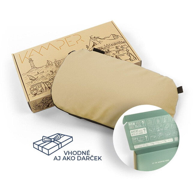 Mosh Kamper подушка для сидіння outdoor, бежева/чорна