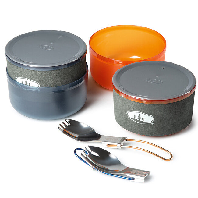 GSI Outdoors Halulite Dualist HS набір посуду для 2 осіб 1,8 л