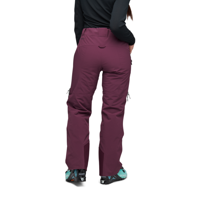 Black Diamond Recon Stretch Insulated штани жіночі, blackberry