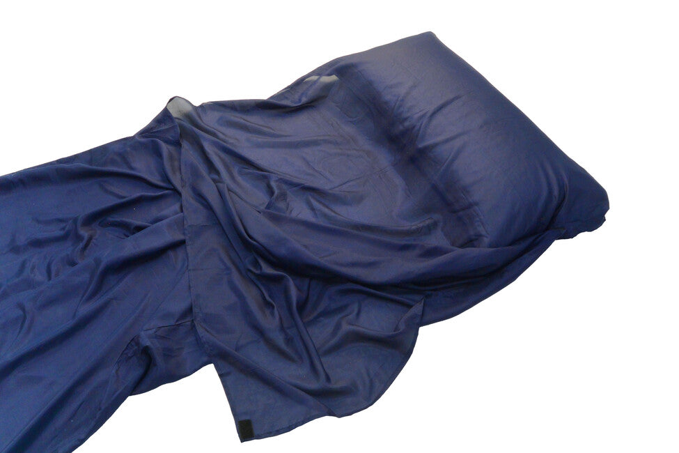 Origin Outdoors Silk шовкова вкладка до спального мішка rectangular, королівський синій