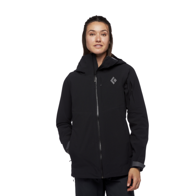 Black Diamond Recon Stretch Ski Shell лижна куртка жіноча, чорна