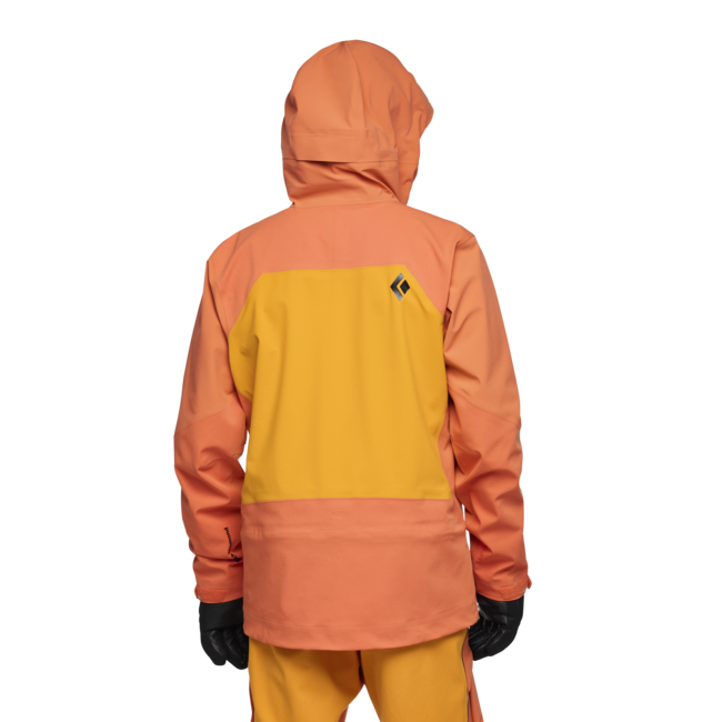 Black Diamond Recon Stretch Pro Shell лижна куртка чоловіча, bd помаранчевий-flame помаранчевий