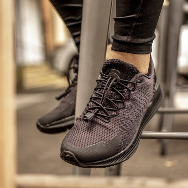 Lock Laces шнурки для взуття, чорні