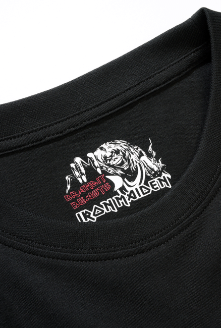 Brandit Iron Maiden футболка Number of the Beast I, чорна