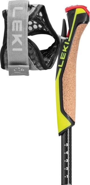 LEKI Speed Pacer Vario палиці для скандинавської ходьби, світло-сіра-чорна-неонова жовта