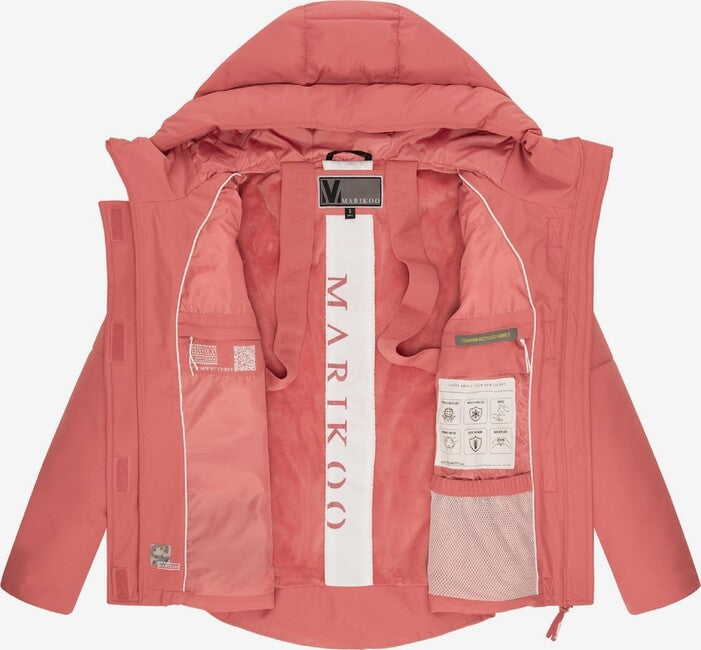 Marikoo Elira16 зимова куртка жіноча, rouge
