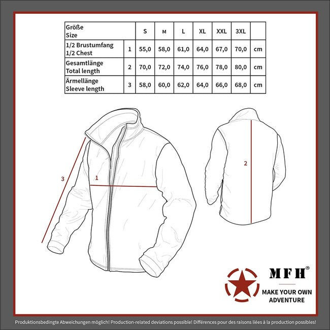 MFH Professional Australia софтшел куртка, OD зелений