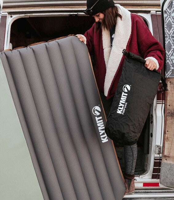 Klymit Flip Valve мішок для надуваного, сірий