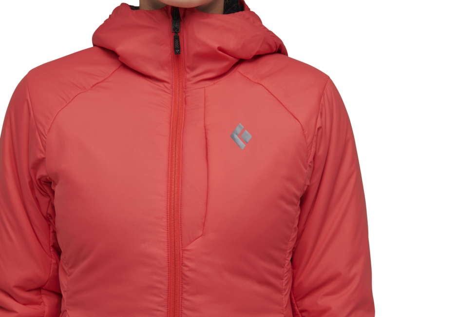 Black Diamond First Light Stretch толстовка з капюшоном жіноча, коралово-червона