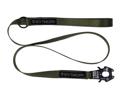 K9 Thorn повідець Kong Frog, оливковий, 150 см