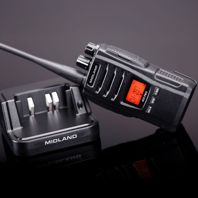 Midland G13 PRO радіостанція професійна, чорна