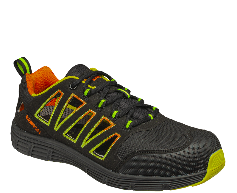 BENNON REBEL S1P ESD Low спортивні напівчеревики, зелені