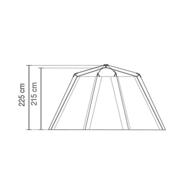 Coleman Octagon палатка для 8 осіб, синя