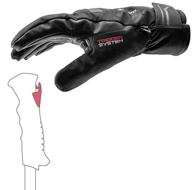 LEKI Shield 3D GTX рукавиці зимові, чорні