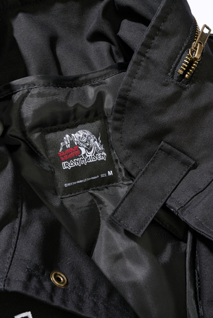Brandit Iron Maiden M65 куртка, чорна