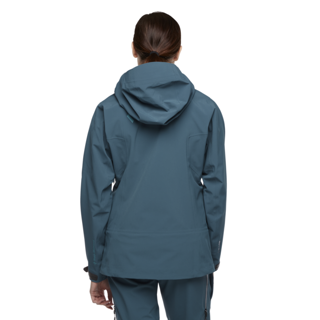 Black Diamond Recon Stretch Ski Shell лижна куртка жіноча, azurite