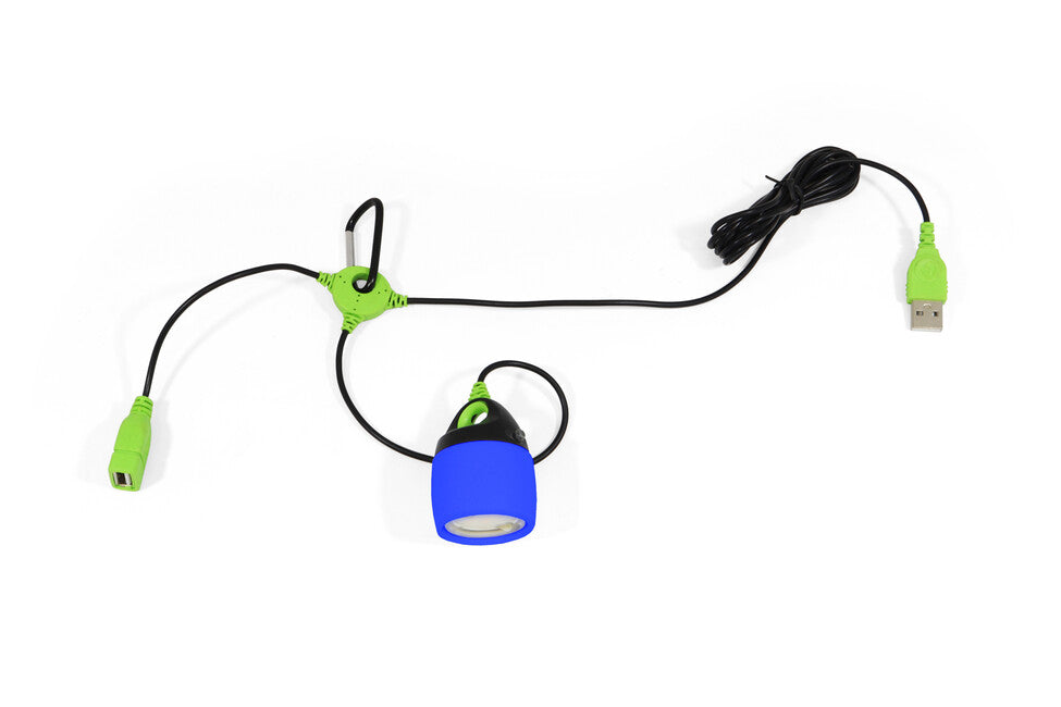 Origin Outdoors Connectable LED ліхтар, синій, 200 люменів, теплий білий