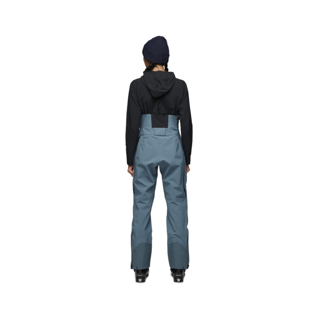 Black Diamond Recon Stretch Bibs штани жіночі з тямками, creek синій