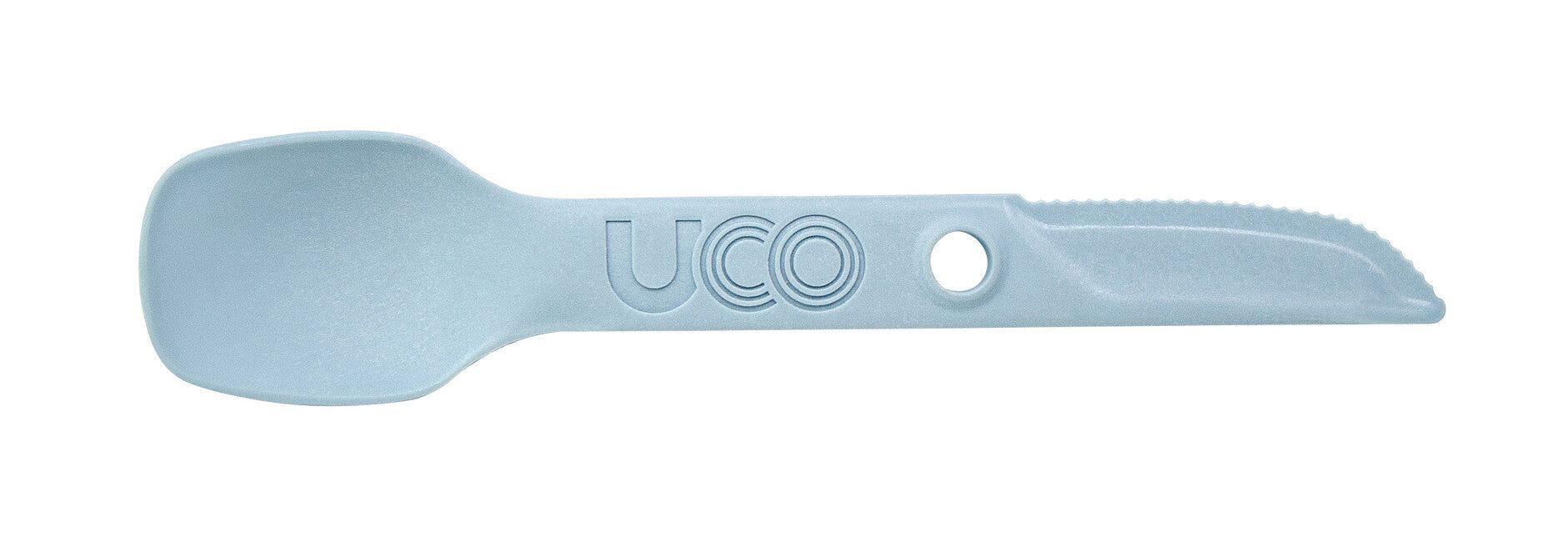 UCO Switch розширювана нейлонова сукупність приладдя spork з петлею для кріплення та тримачем на виделки, stoneblue