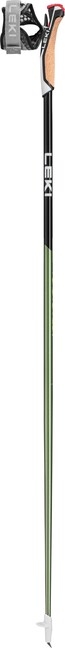 LEKI Flash Carbon Nordic Walking палиці, зелена металік-чорна-неонова жовта