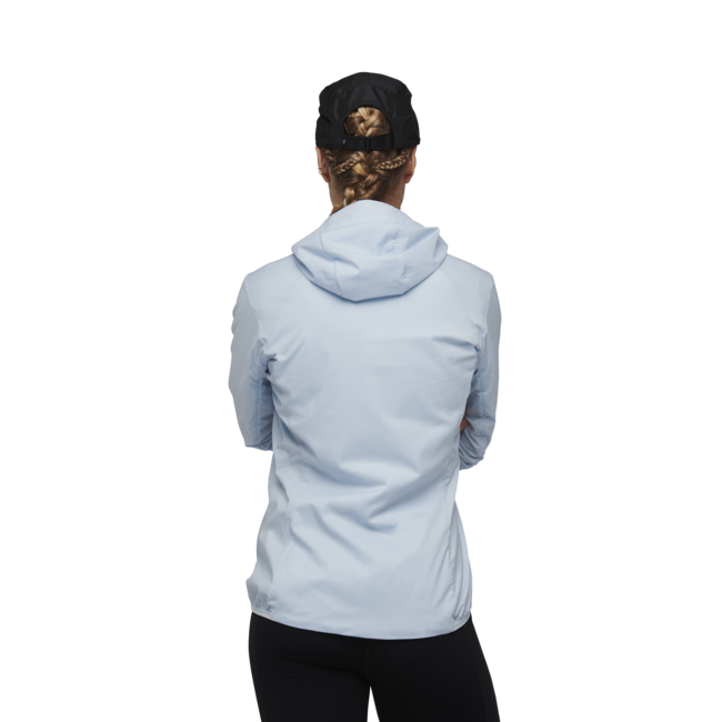 Black Diamond толстовка з капюшоном Insulated Hoody софтшел жіноча, темно-синя