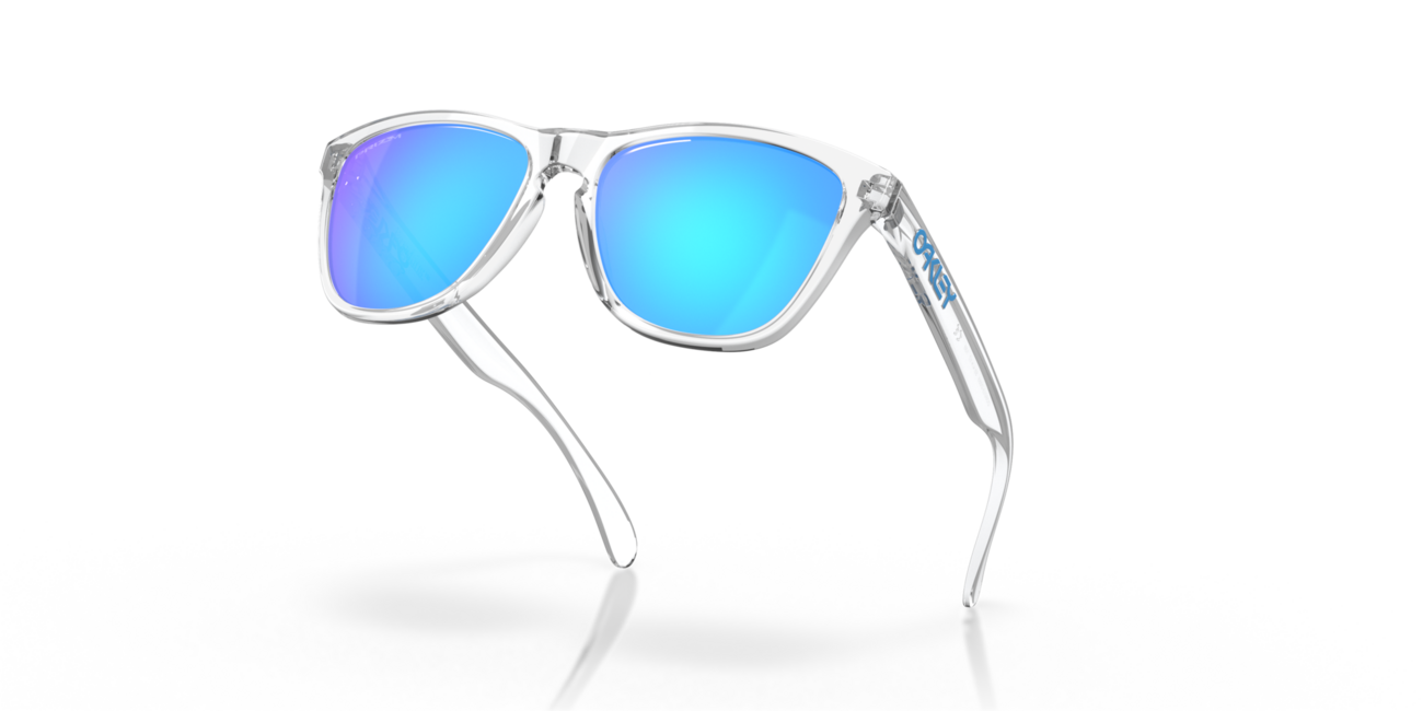 Oakley сонцезахисні окуляри FROGSKINS з оправою Crystal Clear зі скельцями Prizm