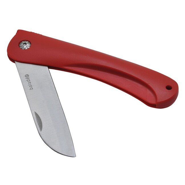 Baladeo ECO191 Birdy карманный нож, лезвие 8 см, сталь 2CR13, рукоять PP, красный