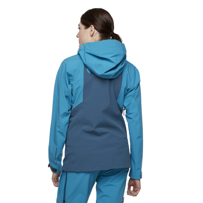 Black Diamond Recon Stretch Ski Shell лижна куртка жіноча, azul-azurite