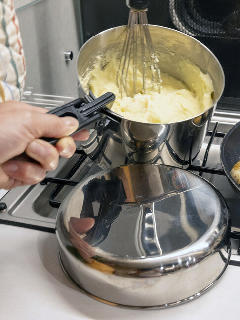 BasicNature Biwak 3 набір для варення із нержавіючої сталі для всієї родини