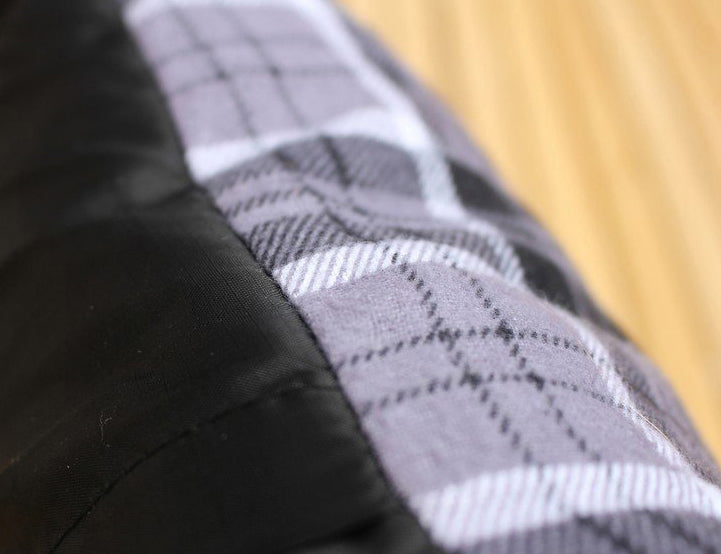 BasicNature Comfort подорожний подушка в клітинку
