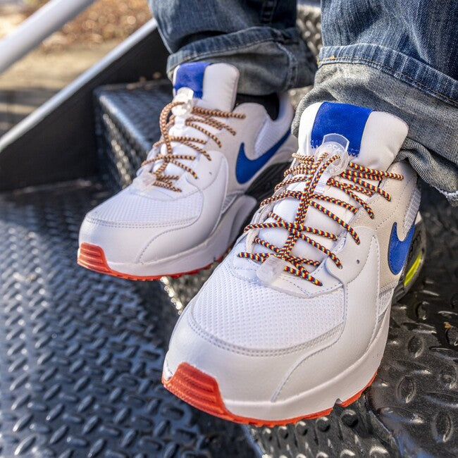 Lock Laces шнурки до взуття, райдужні