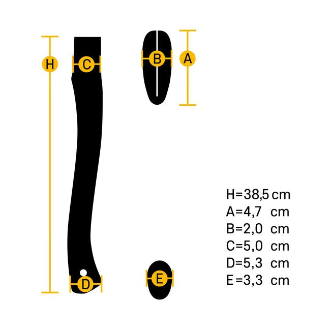Hultafors Premium Curved усадження сокири HB AHC 375-43X18 HB 842701 id